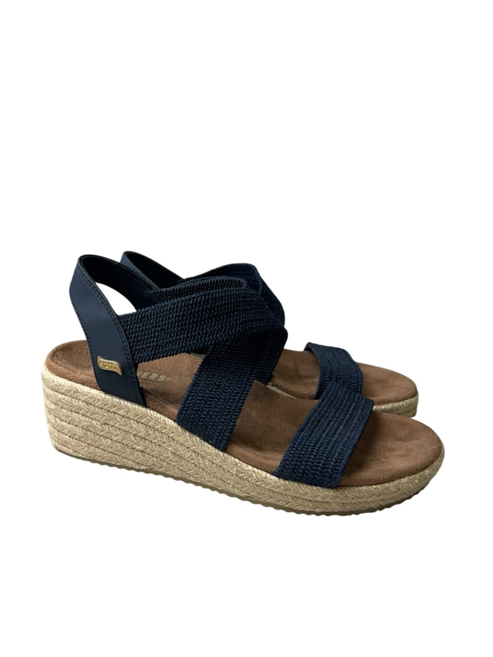 Skechers NWOB Martha Stewart Arch Fit Beverlee-Brentwood Espadrille 7 Sandals